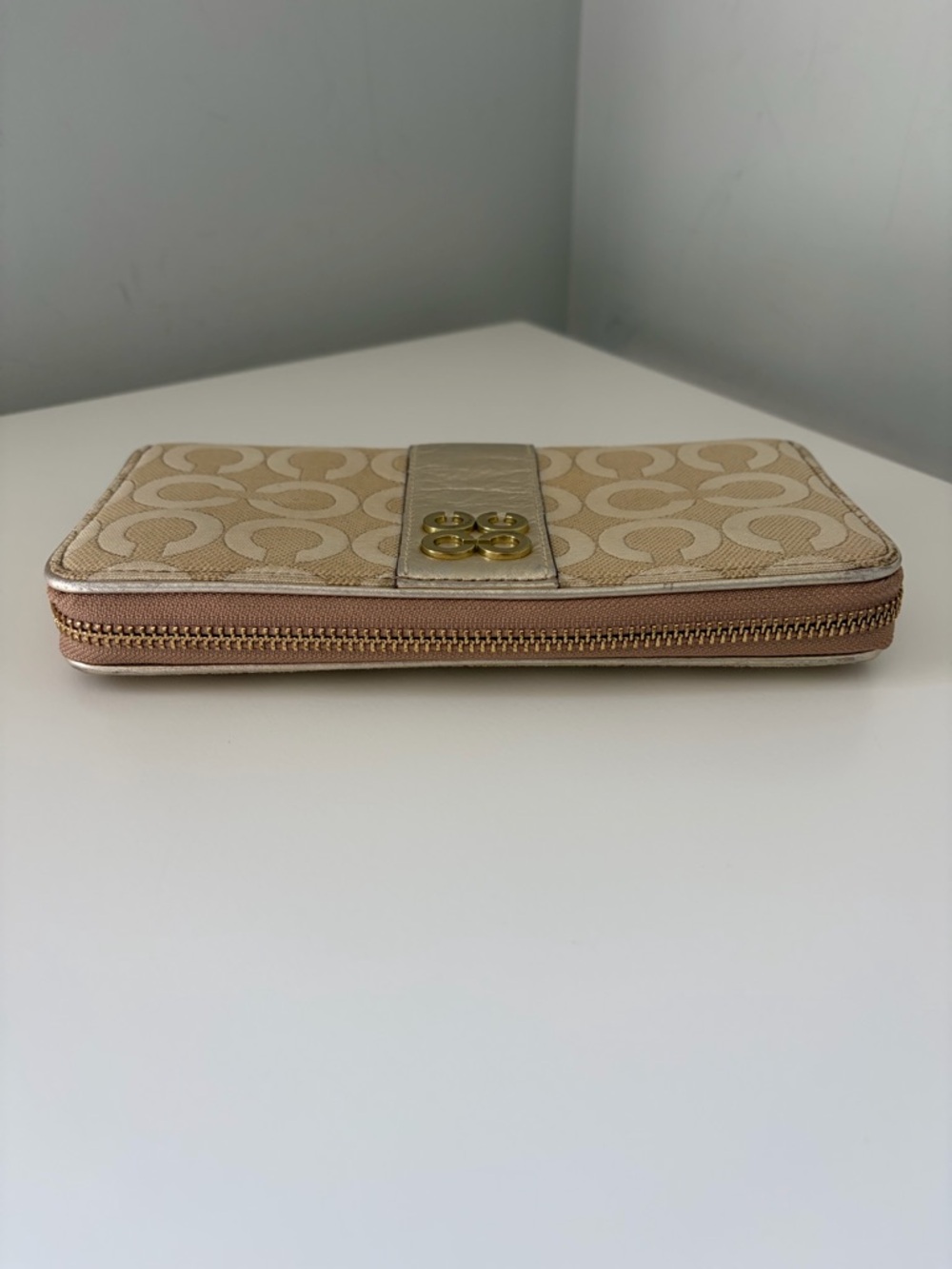 Coach Y2K Vintage Signature Continental Wallet - Picture 7 of 8